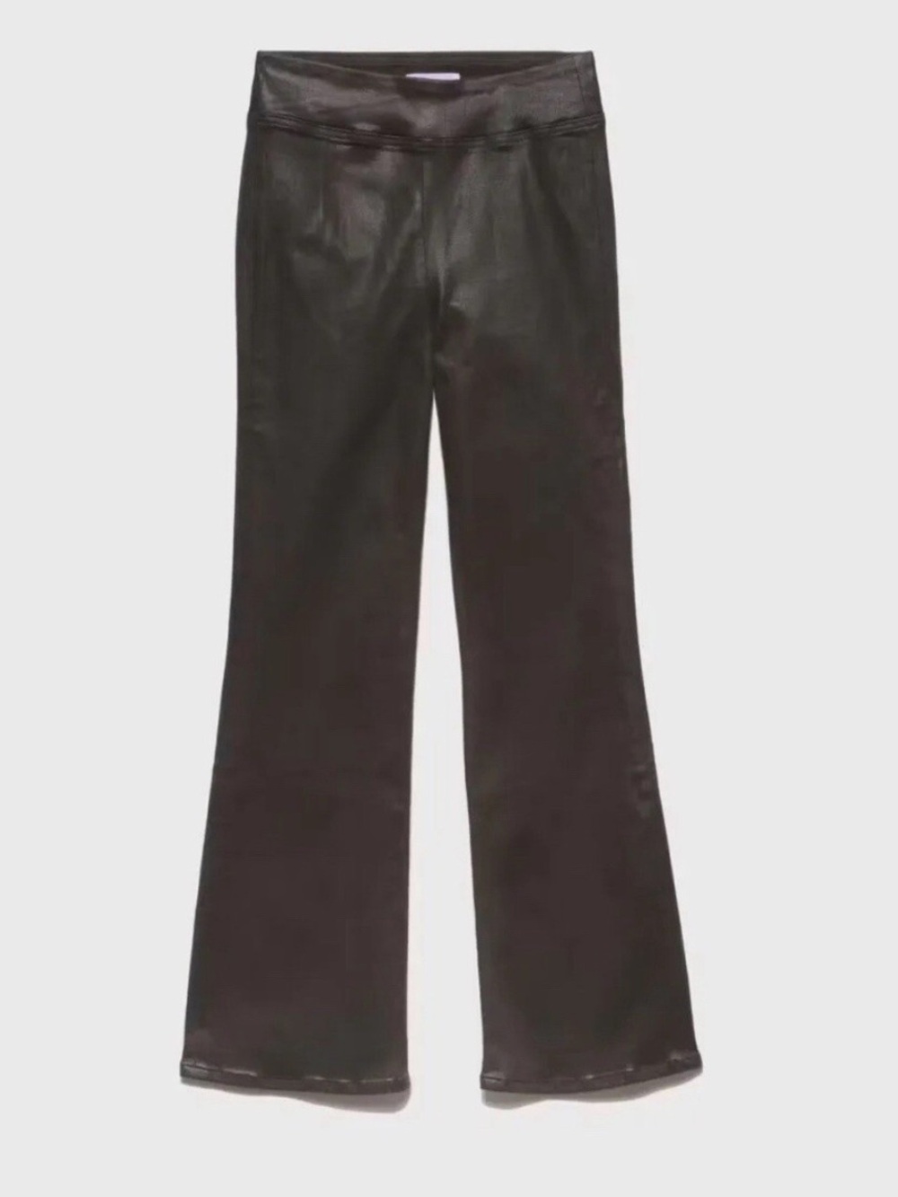 Frame Jet Set Cropped Mini Bootcut Espresso Coated - Picture 2 of 7